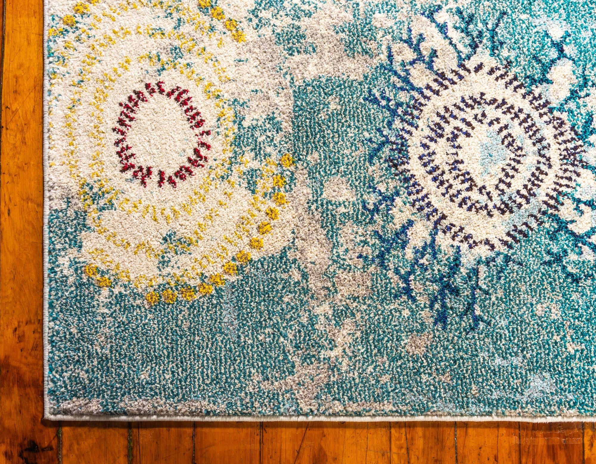 2' 2 x 6' 9 Washable Hyacinth Runner Rug