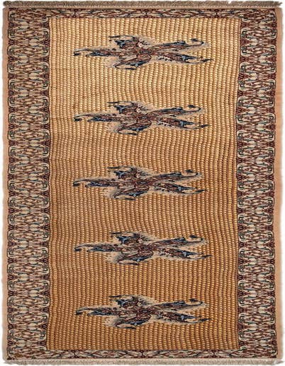 Detail image of 2' 11 x 13' 1 Isfahan Runner Rug