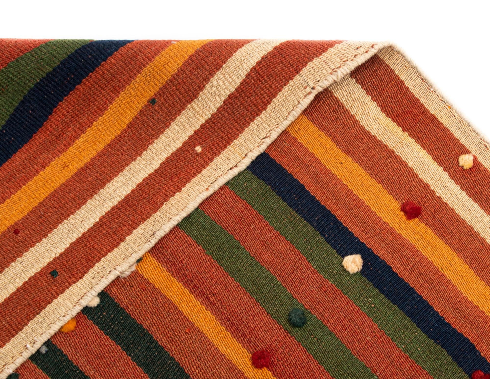5' 6 x 11' 5 Jajim Wool Runner Rug