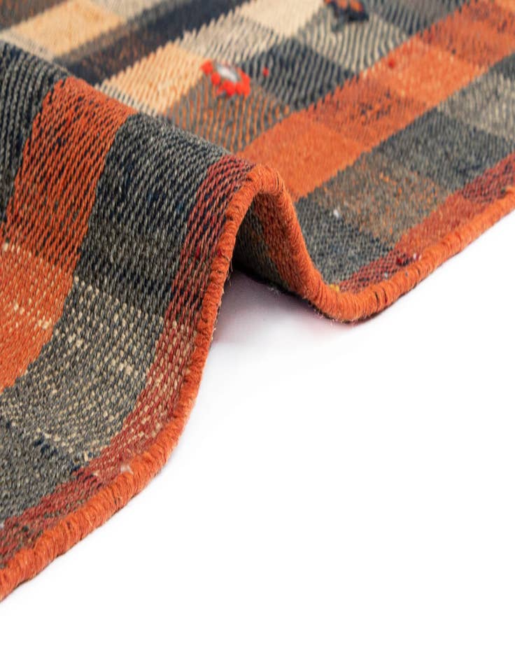 Detail image of 4' 6 x 8' 1 Jajim Wool Runner Rug