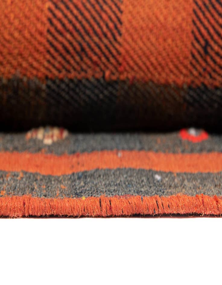 Detail image of 4' 6 x 8' 1 Jajim Wool Runner Rug