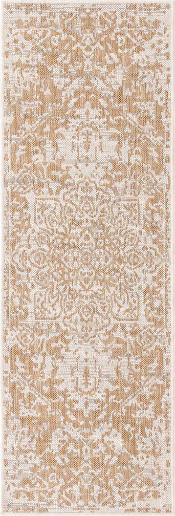 2' x 6' Easy-Clean Jill Zarin Dubai Indoor / Outdoor Runner Rug