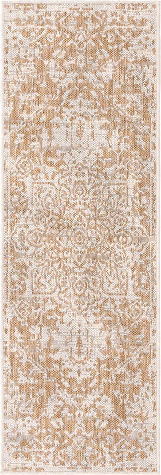 Detail image of 2' x 6' Easy-Clean Jill Zarin Dubai Indoor / Outdoor Runner Rug