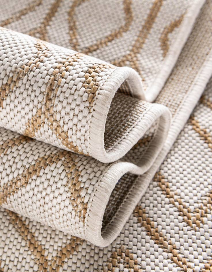 Detail image of 2' x 6' Easy-Clean Jill Zarin Turks and Caicos Indoor / Outdoor Runner Rug