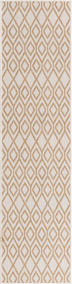 Detail image of 2' x 8' Easy-Clean Jill Zarin Turks and Caicos Indoor / Outdoor Runner Rug