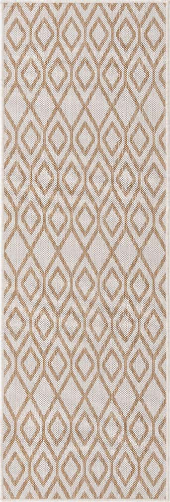 2' x 6' Easy-Clean Jill Zarin Turks and Caicos Indoor / Outdoor Runner Rug