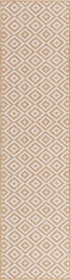 Detail image of 2' x 8' Easy-Clean Jill Zarin Costa Rica Indoor / Outdoor Runner Rug