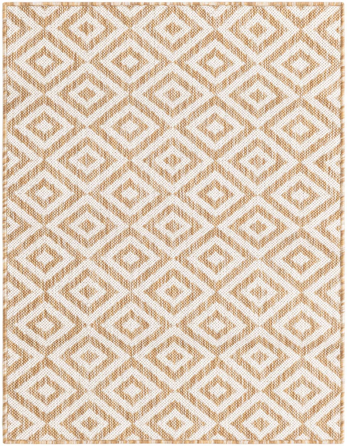 2' 5 x 5' 2 Easy-Clean Jill Zarin Indoor / Outdoor Runner Rug