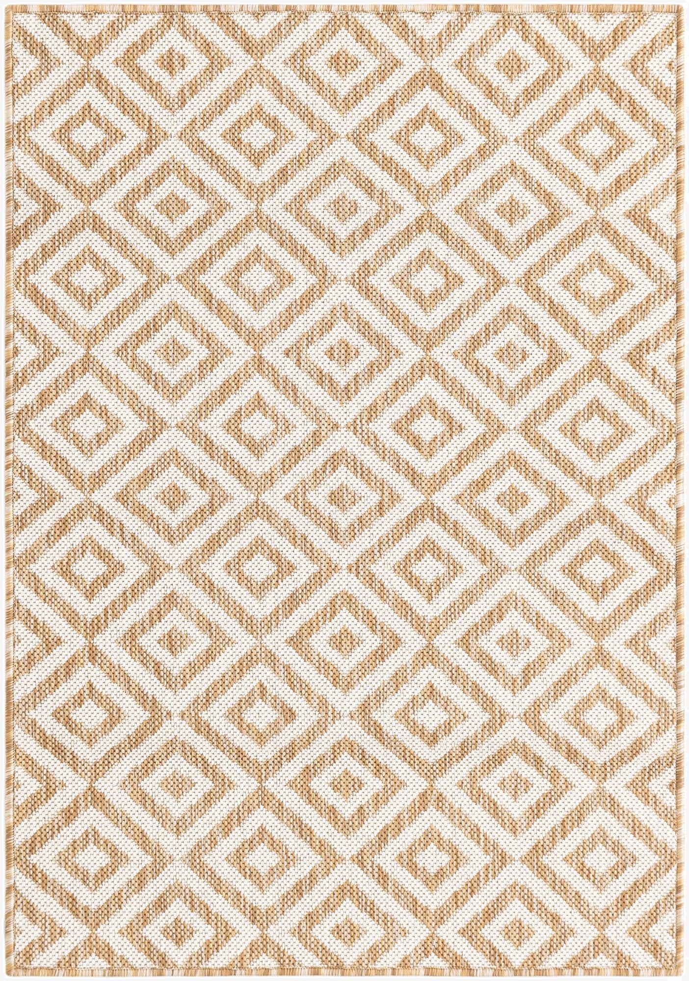 2' 5 x 5' 2  Washable Jill Zarin Indoor / Outdoor Runner Rug