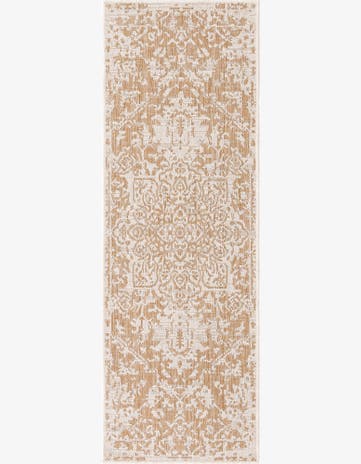 2' x 6' Easy-Clean Jill Zarin Dubai Indoor / Outdoor Runner Rug