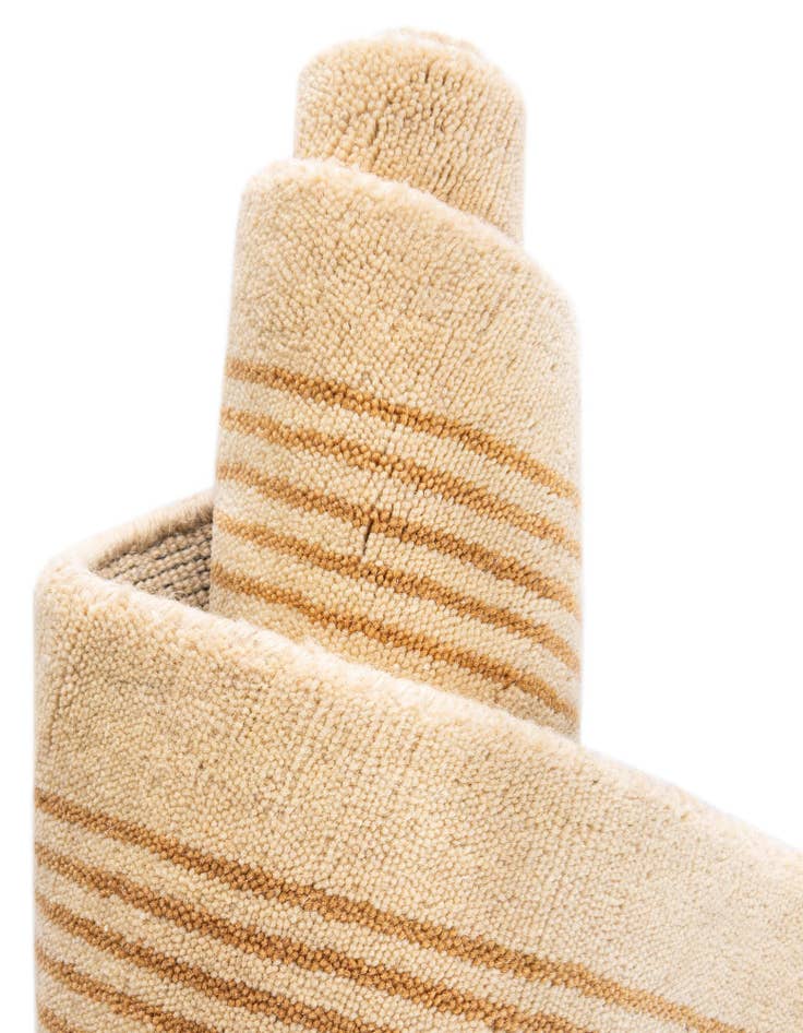 Detail image of 2' x 6' 1 Jill Zarin Striped Wool Runner Rug