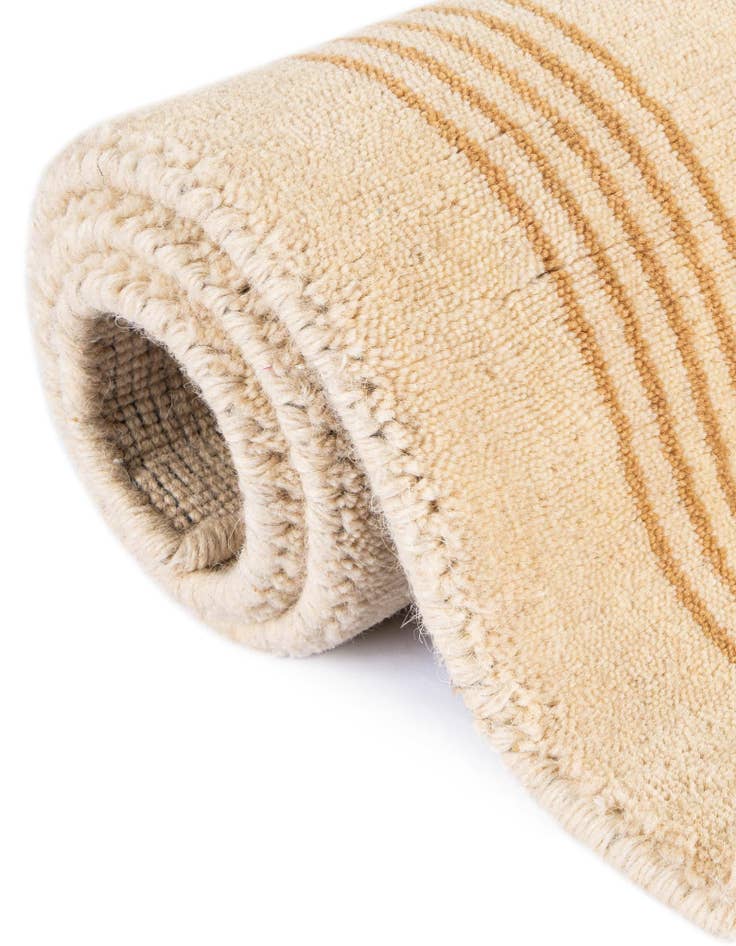 Detail image of 2' x 6' 1 Jill Zarin Striped Wool Runner Rug