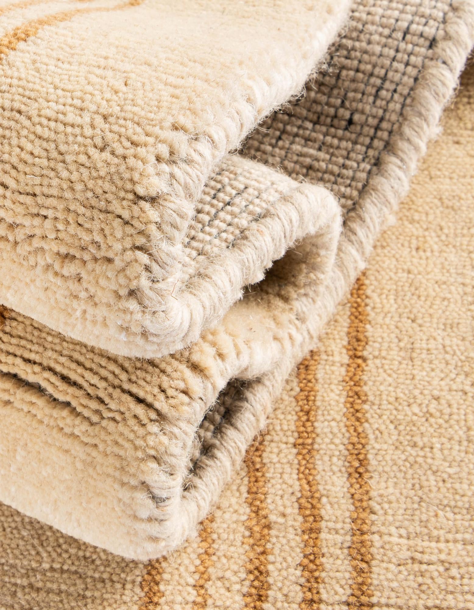 2' x 4' 1 Jill Zarin Striped Wool Runner Rug