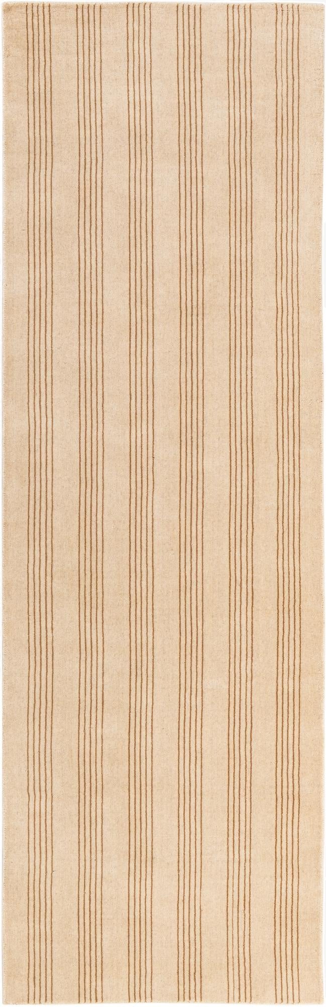 3' 3 x 10' Jill Zarin Striped Wool Runner Rug