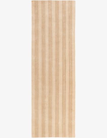 3' 3 x 10' Jill Zarin Striped Wool Runner Rug