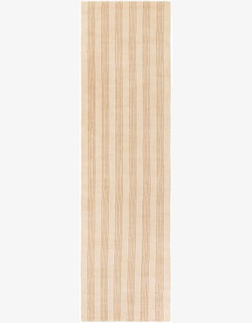 3' 3 x 12' Jill Zarin Striped Wool Runner Rug