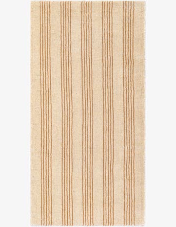 2' x 4' 1 Jill Zarin Striped Wool Runner Rug