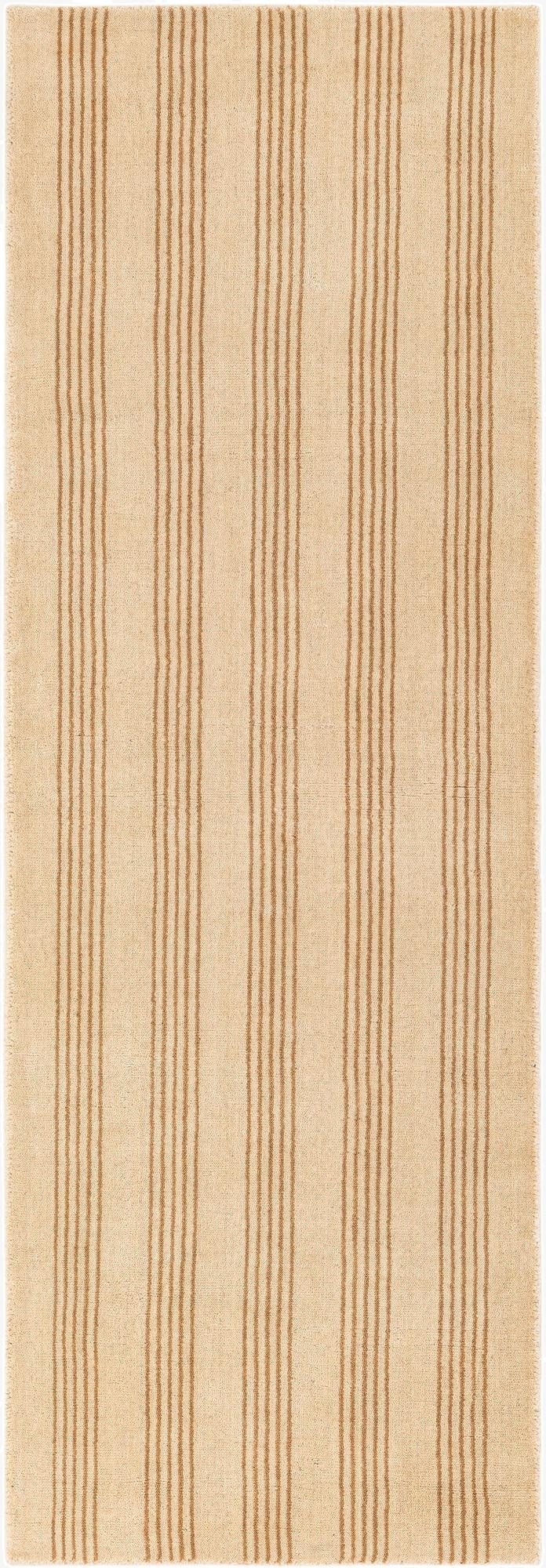 2' x 6' 1 Jill Zarin Striped Wool Runner Rug