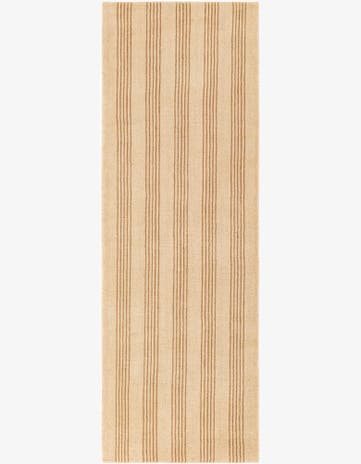 2' x 6' 1 Jill Zarin Striped Wool Runner Rug