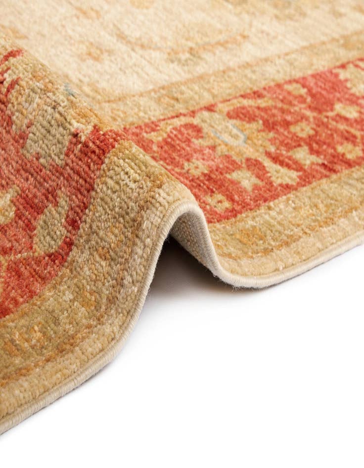 Detail image of 4' 9 x 13' 4 Kaizar Wool Runner Rug