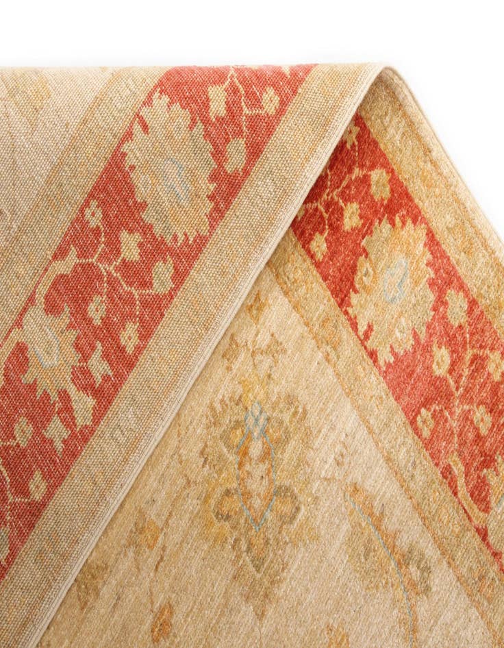 Detail image of 4' 9 x 13' 4 Kaizar Wool Runner Rug