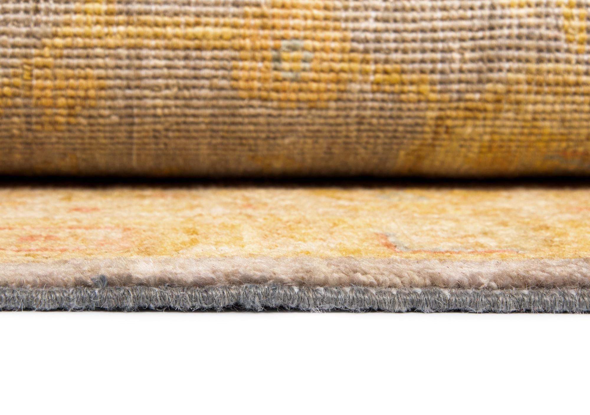 4' 8 x 11' 4 Kaizar Wool Runner Rug