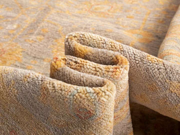 4' 8 x 11' 4 Kaizar Wool Runner Rug