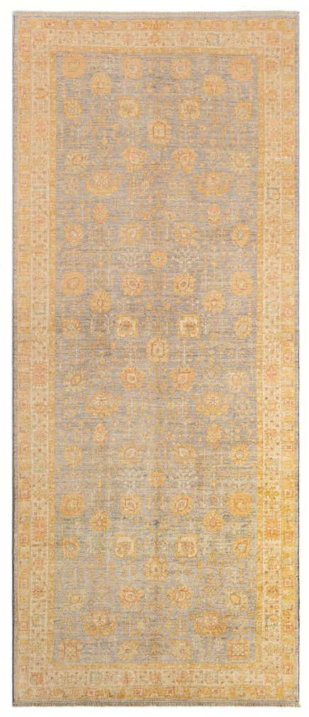 4' 8 x 11' 4 Kaizar Wool Runner Rug