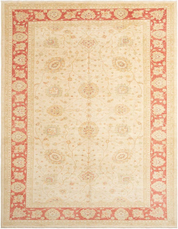 Detail image of 8' 6 x 14' 4 Kaizar Wool Runner Rug