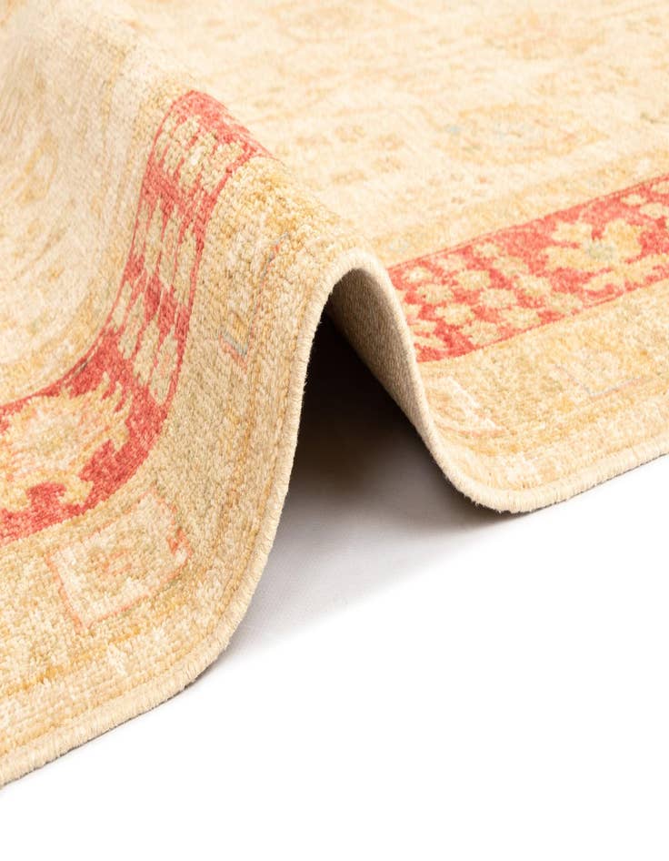 Detail image of 6' 7 x 14' 7 Kaizar Wool Runner Rug