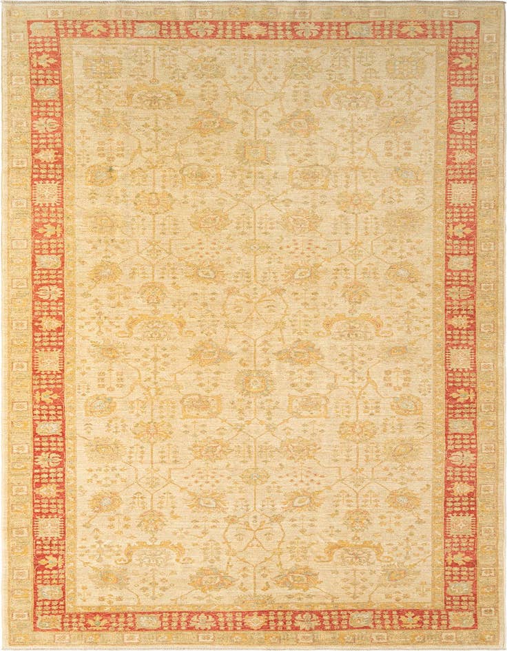 Detail image of 6' 7 x 14' 7 Kaizar Wool Runner Rug