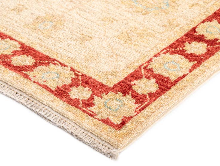 Detail image of 2' x 12' 1 Kaizar Wool Runner Rug