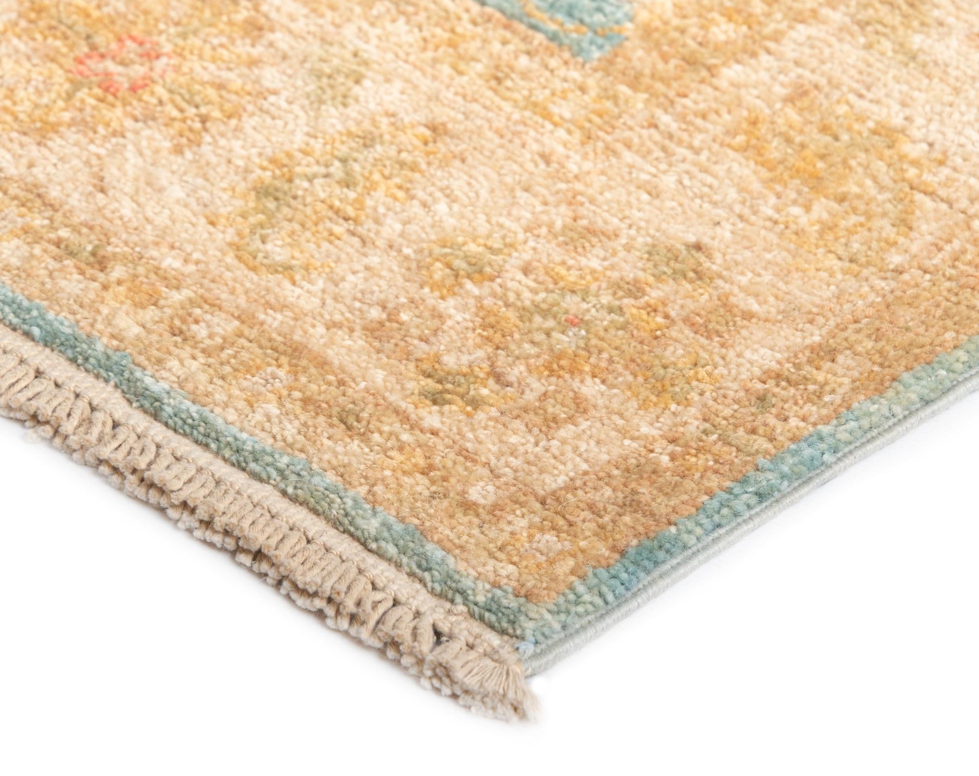 2' 5 x 12' 8 Kaizar Wool Runner Rug