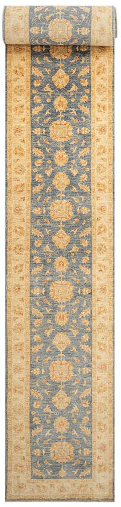 75cm x 685cm anudado a mano Kaizar Alfombra Lana Pasillera