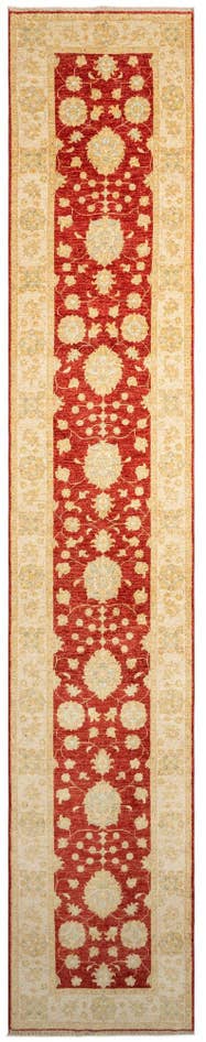 Detail image of 2' 7 x 14' 7 Kaizar Wool Runner Rug