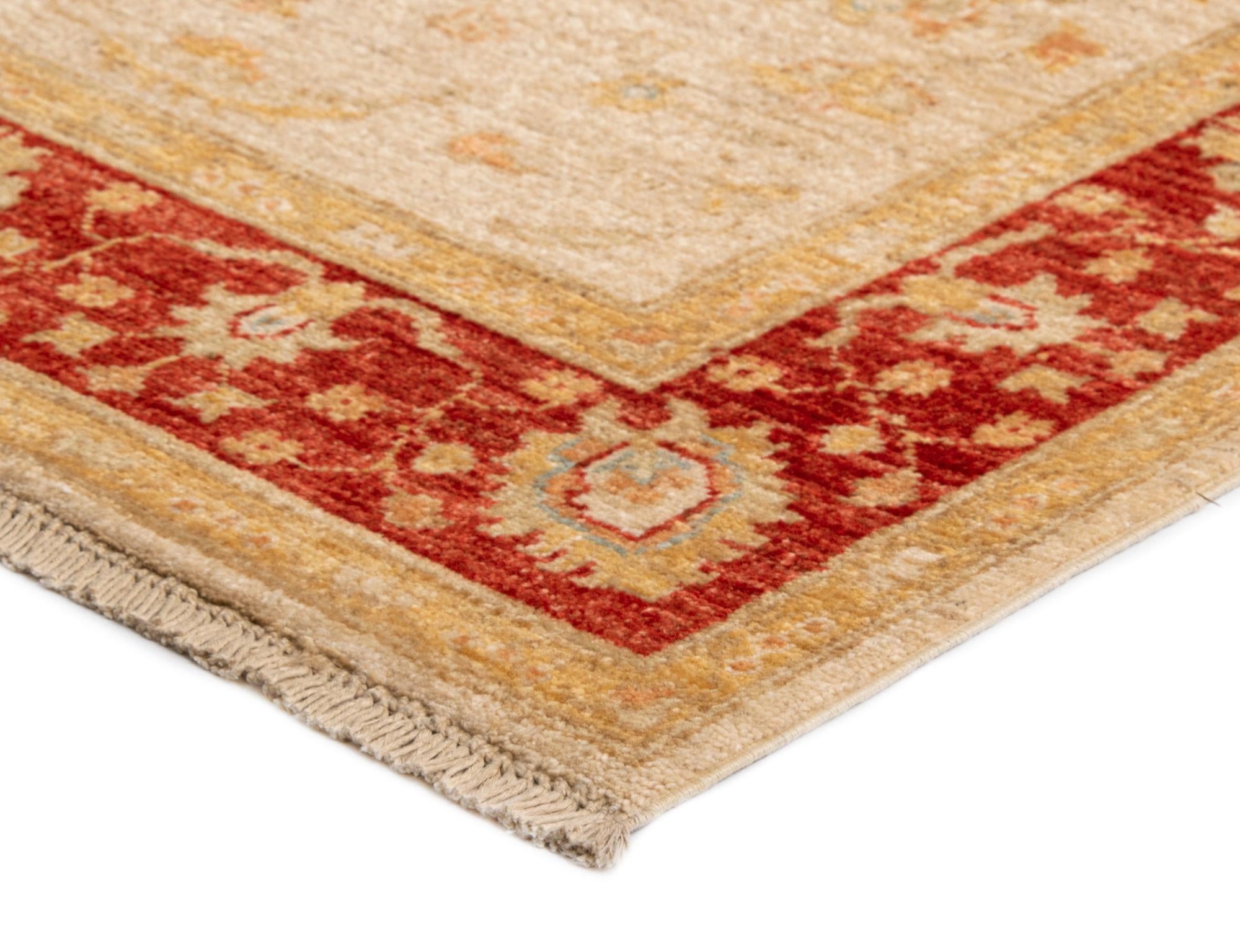 3' 11 x 13' 5 Kaizar Wool Runner Rug