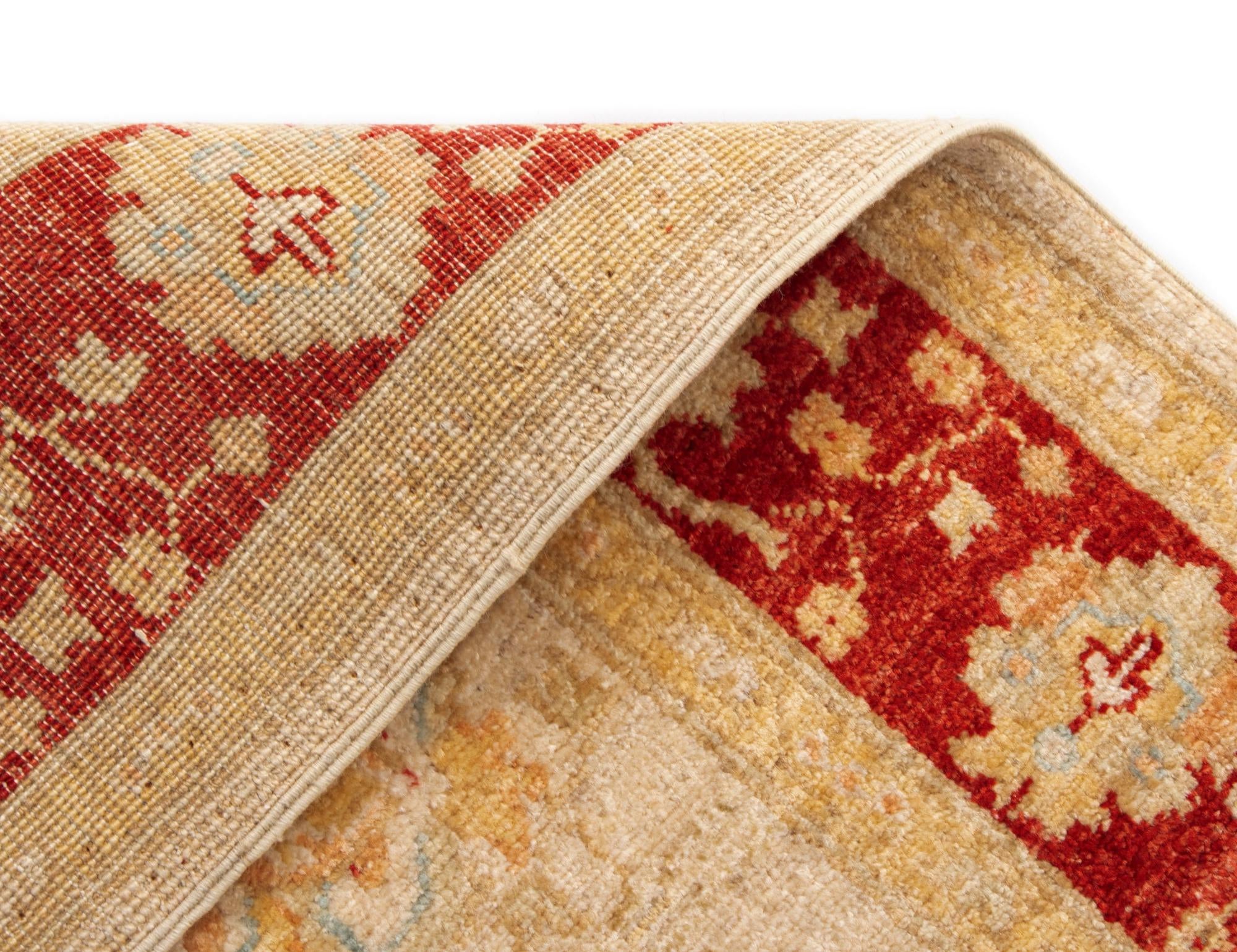 3' 11 x 13' 5 Kaizar Wool Runner Rug
