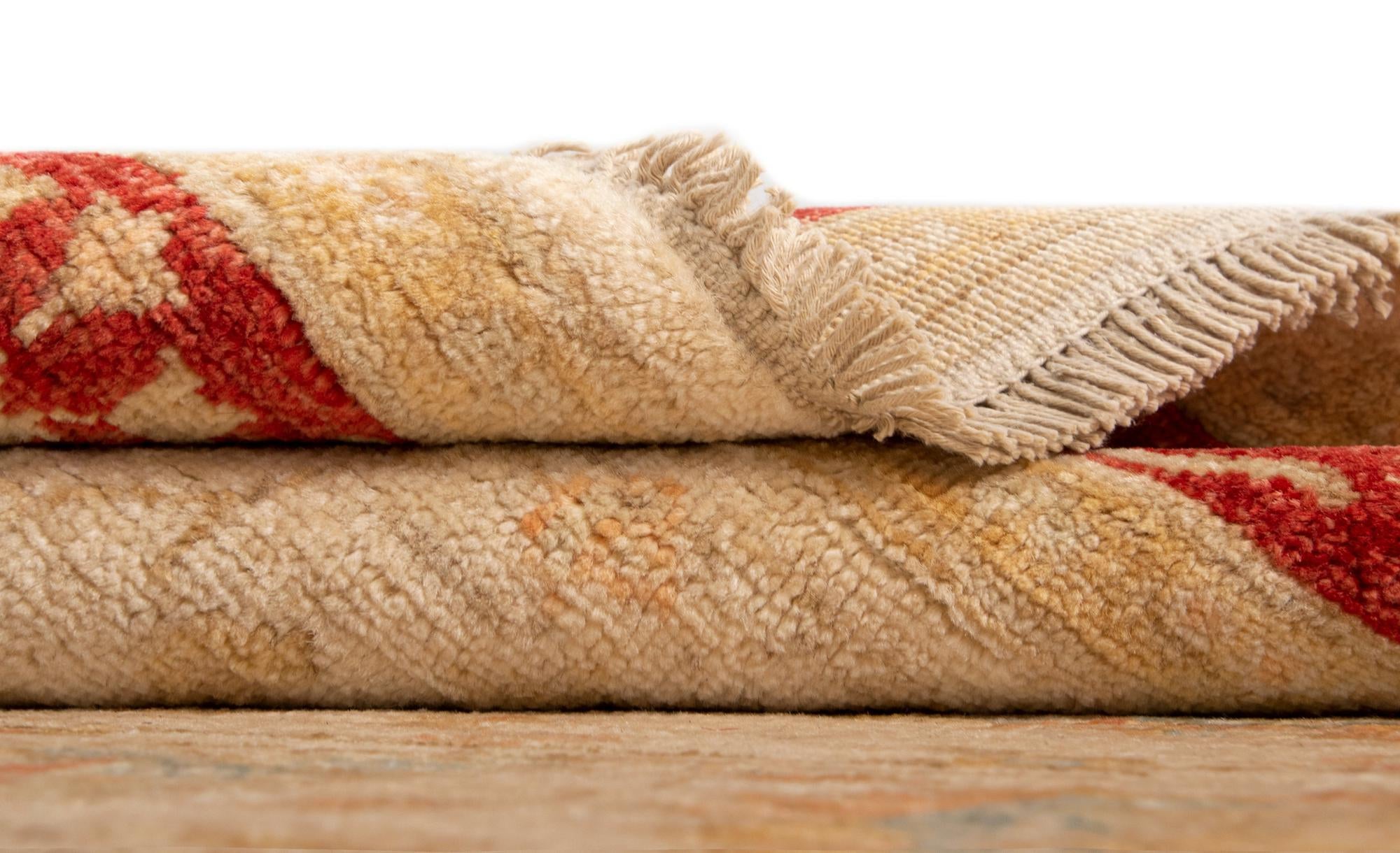3' 11 x 13' 5 Kaizar Wool Runner Rug