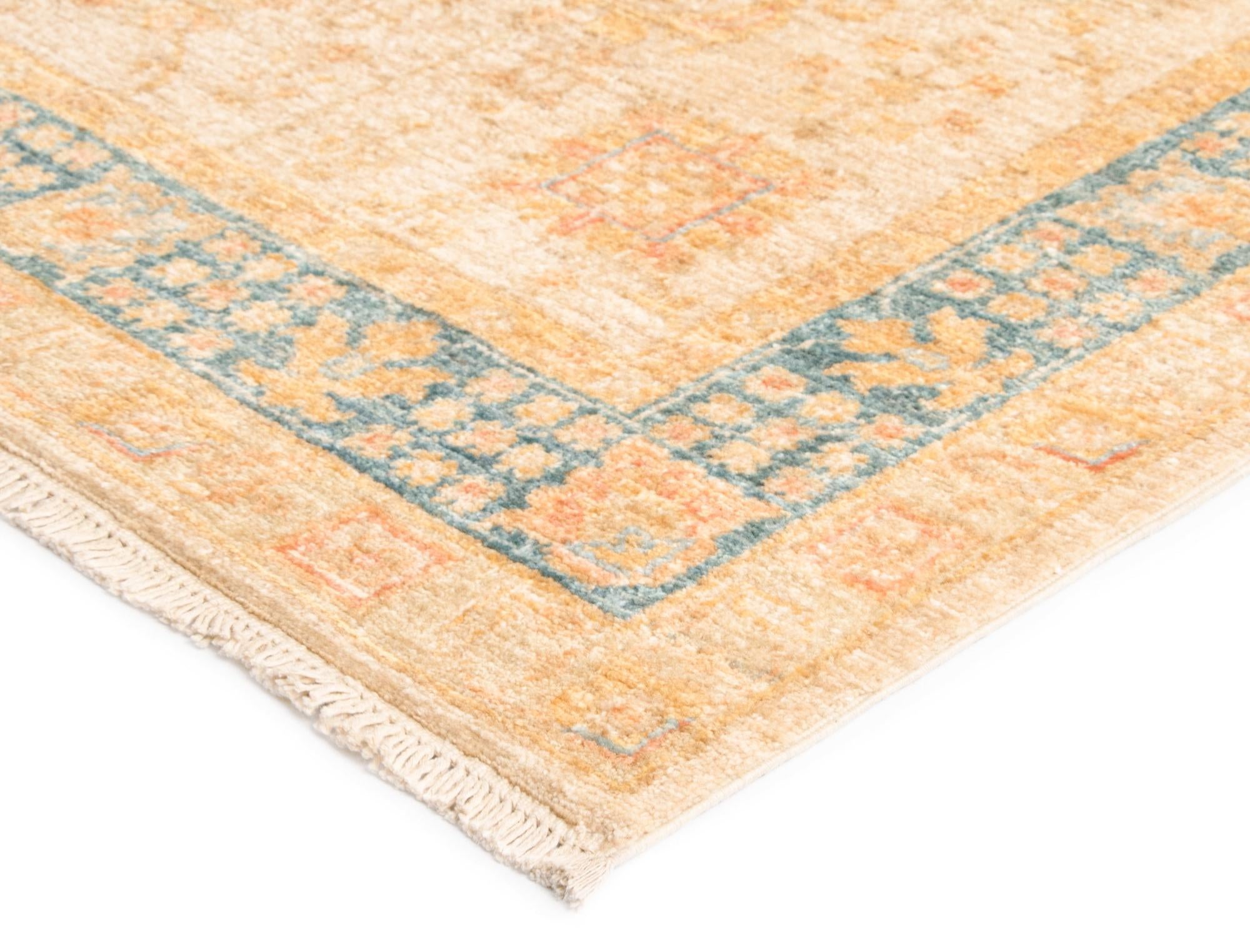 4' 8 x 14' 8 Kaizar Wool Runner Rug