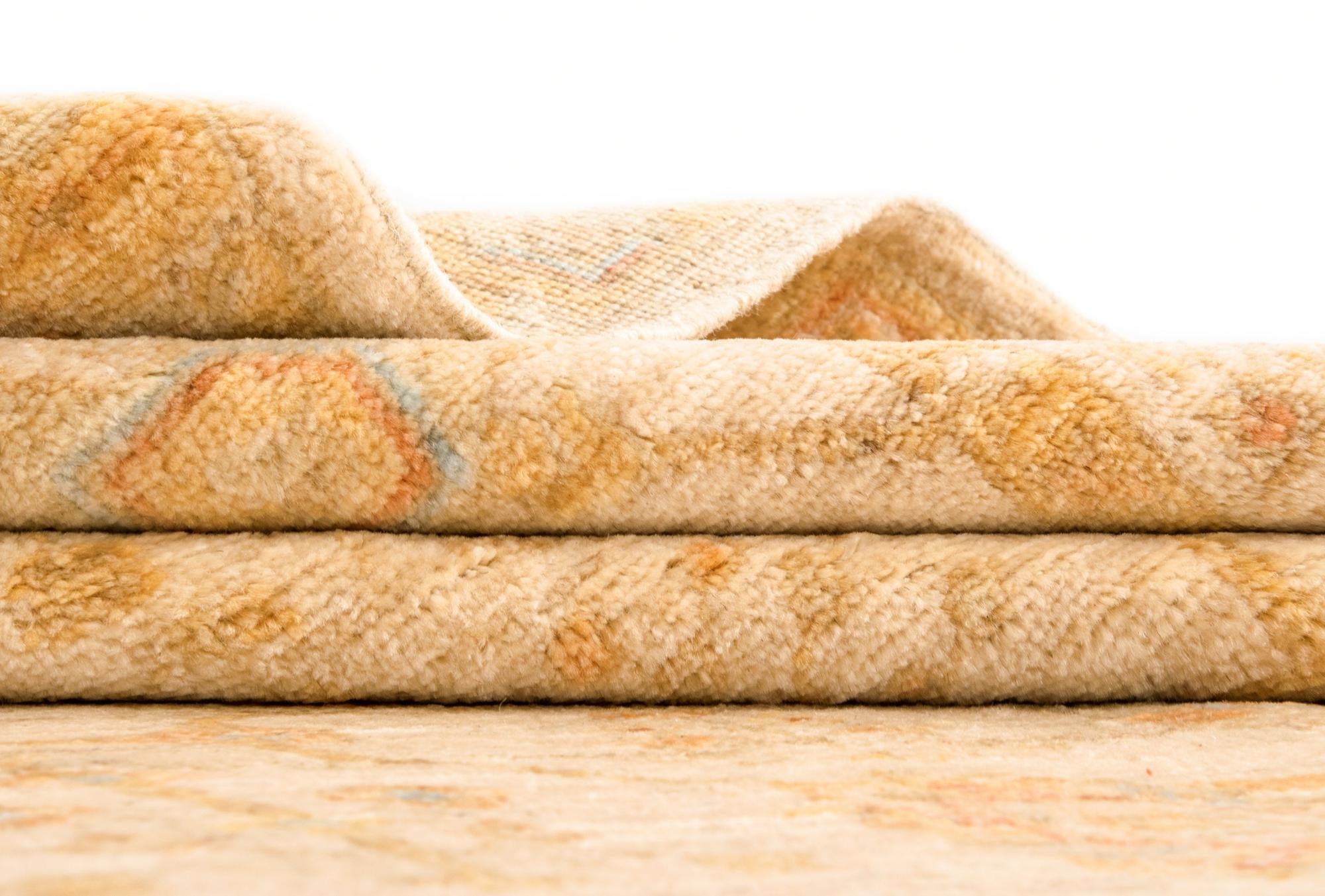 4' 7 x 14' 8 Kaizar Wool Runner Rug
