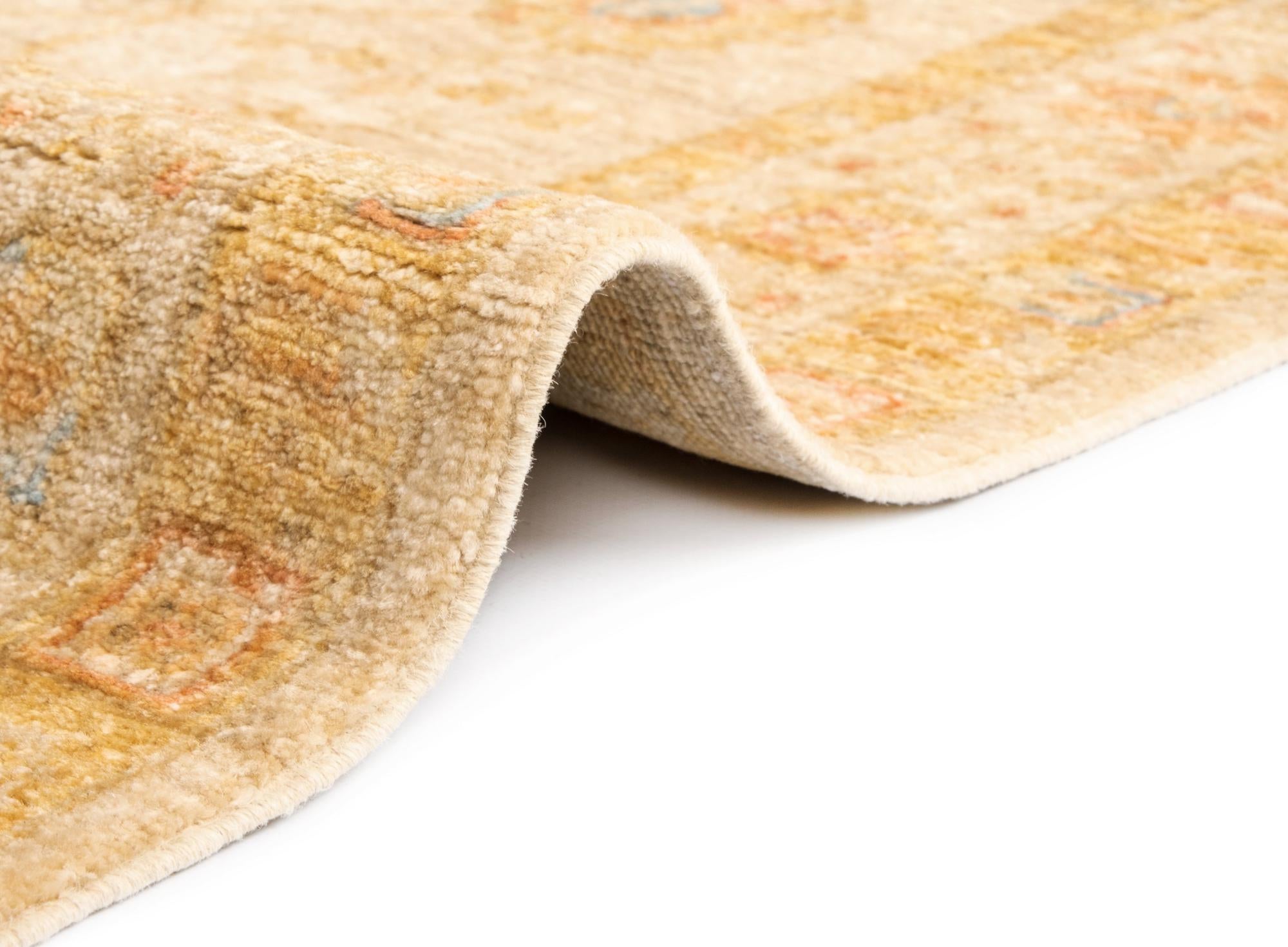 4' 7 x 14' 8 Kaizar Wool Runner Rug
