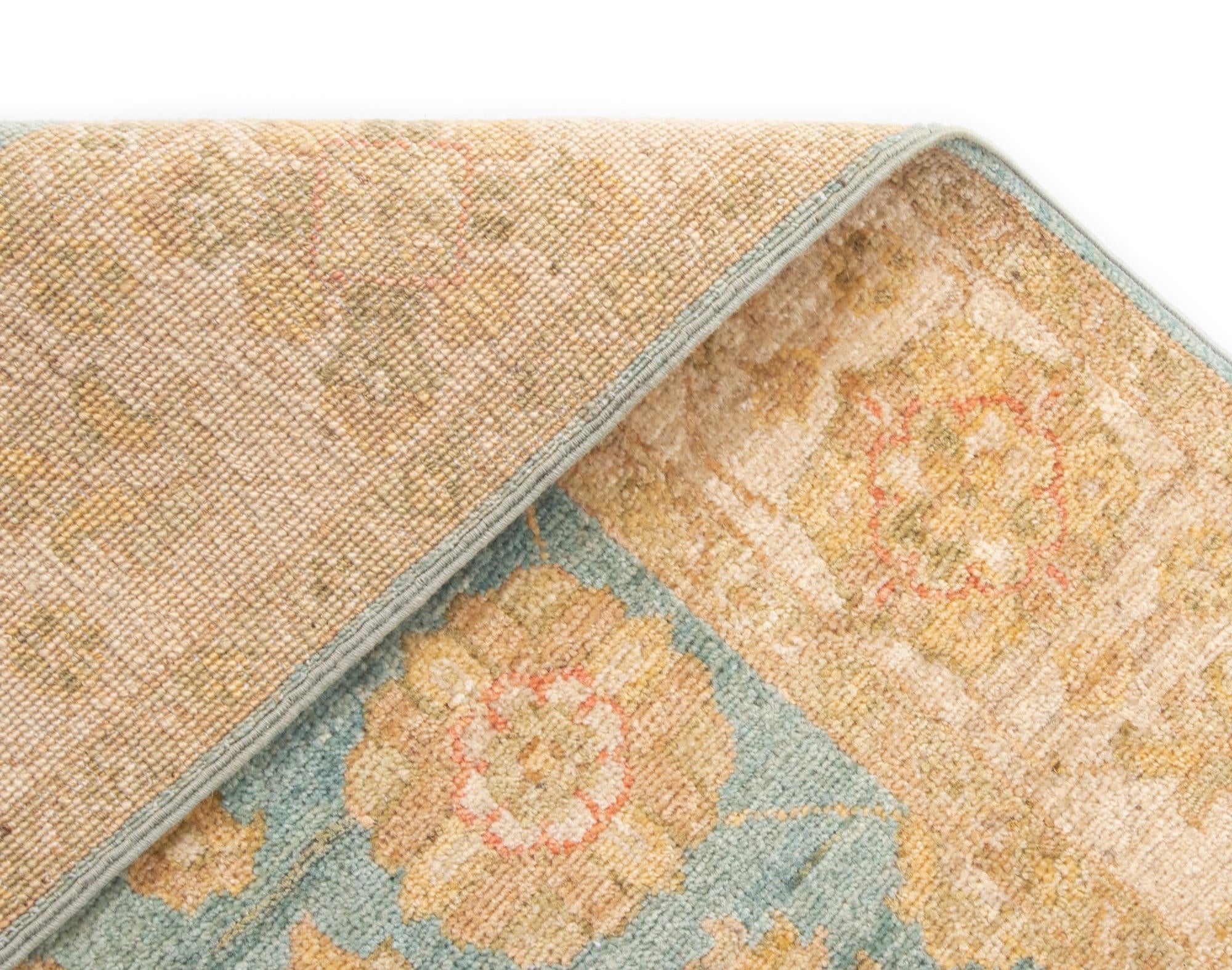 2' 6 x 14' 8 Kaizar Wool Runner Rug