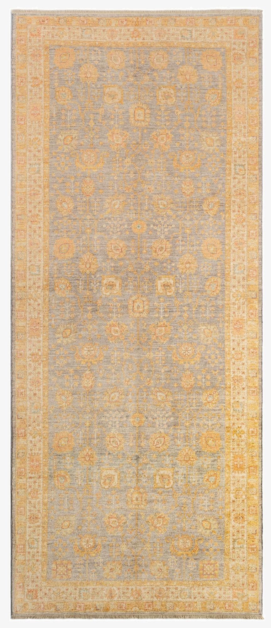 4' 8 x 11' 4 Kaizar Wool Runner Rug