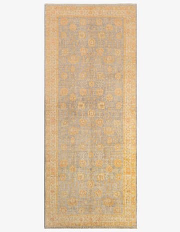 4' 8 x 11' 4 Kaizar Wool Runner Rug