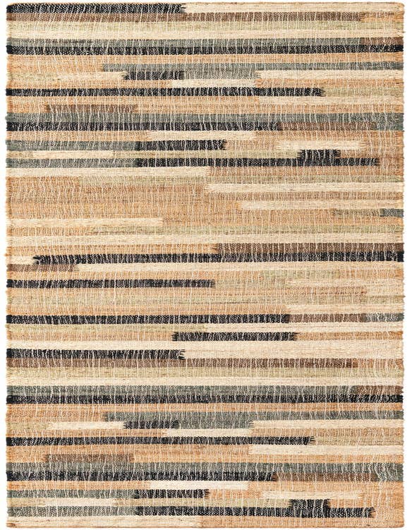 Detail image of 2' 7 x 10' Hand Woven Kala Handwoven Jute Runner Rug