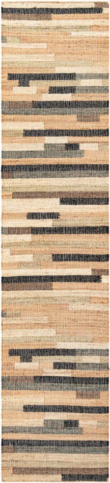 Detail image of 2' 7 x 12' Hand Woven Kala Handwoven Jute Runner Rug