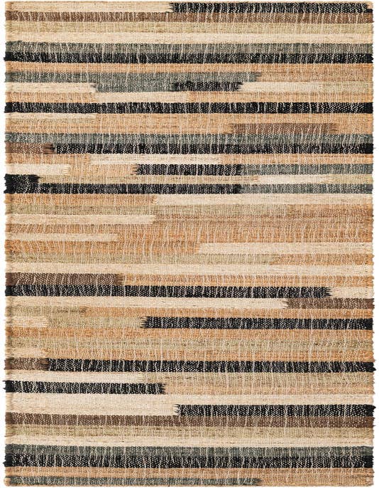 Detail image of 2' x 8' Hand Woven Kala Handwoven Jute Runner Rug
