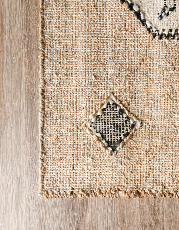 2' x 6' 1 Hand Woven Kala Handwoven Jute Runner Rug