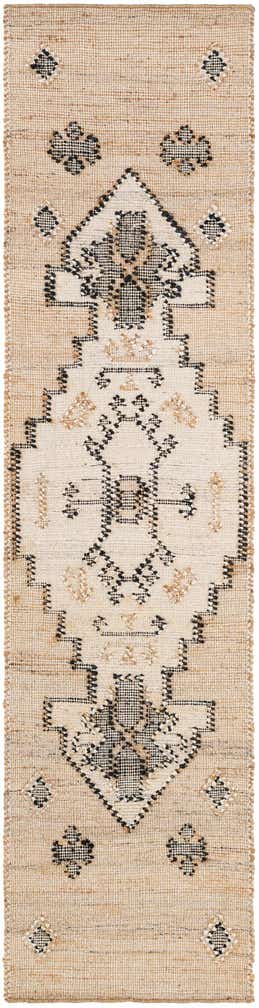 2' x 8' Hand Woven Kala Handwoven Jute Runner Rug