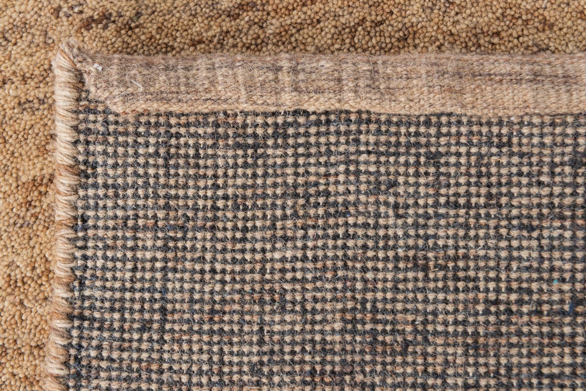 2' 4 x 4' 8 Hand Knotted Kashkuli Gabbeh Wool Runner Rug